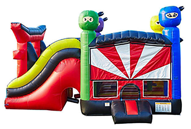 Ninja Bounce House and Slide 6 in 1 Fortress (Dry) Ninja Bounce House and Slide 6 in 1 Fortress (Dry)