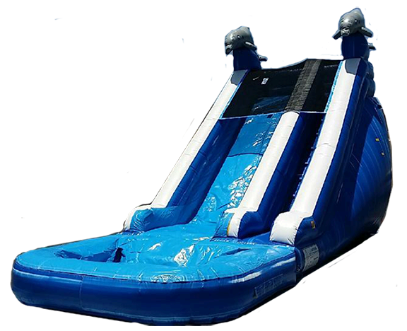 18ft Deep Blue Dive Mega Water Slide (Wet) 18ft Deep Blue Dive Mega Water Slide (Wet)