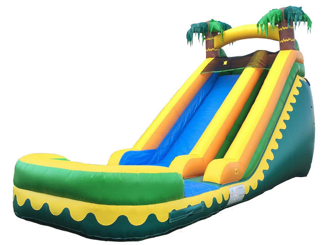 18ft Tropical Breeze Giant Slide (Dry) 18ft Tropical Breeze Giant Slide (Dry)